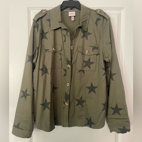 Knox Rose Jackets & Blazers - Knox rose star button up